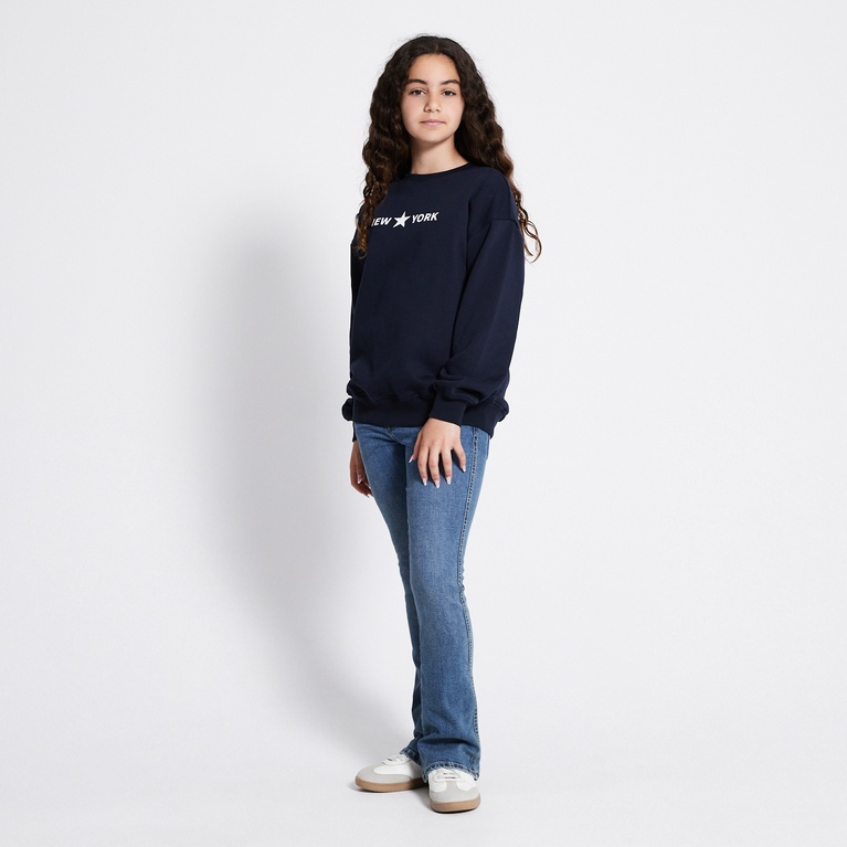 Printed sweatshirt "Vilma" Navy 4